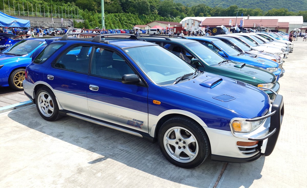 Aoi_LEVORG's tweet image. 今日の榛名スバルフェス、伝説のマシンや懐かしのモデルを間近で見れたり、トークショーで濃いスバルネタのお話を聞けて凄く愉しかったです😄
#HARUNASUBARUFES2025