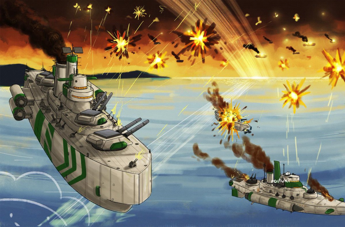 choitukaee's tweet image. #airfortress Innenring Great War air brawls repost :D #sketcho