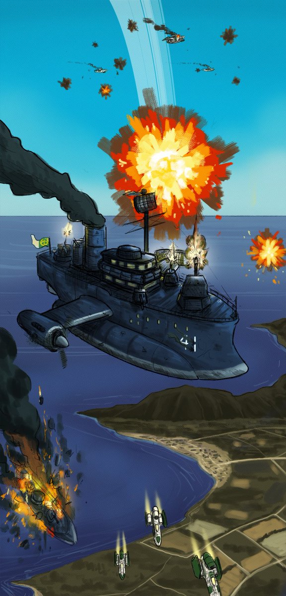 choitukaee's tweet image. #airfortress Innenring Great War air brawls repost :D #sketcho