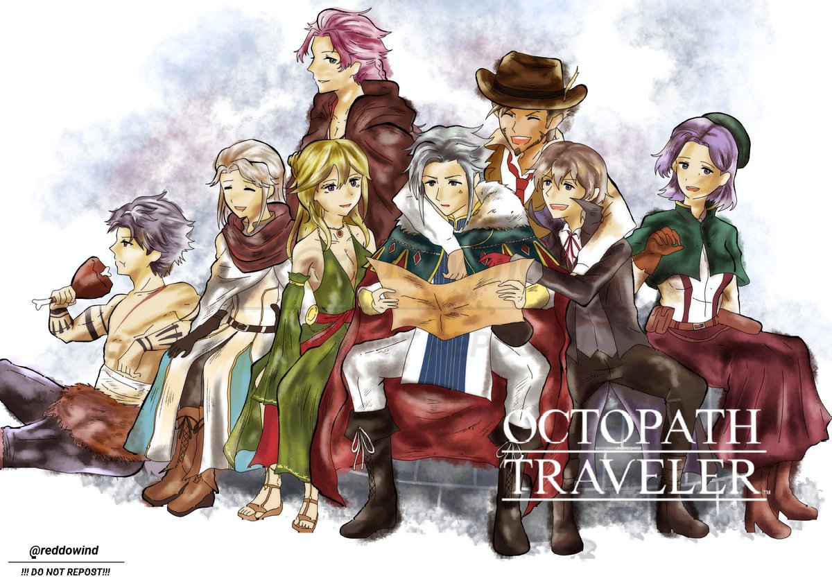 douwantme2killu's tweet image. OCTOPATH OC COMPLETED! I LOVE EM ALREADY
One of them is テリオフィchild :3
#octopathtraveler #oc #オクトラ #オクトパストラベラー #オリキャラ #artidn #artistsindonesia #artistsontwitter