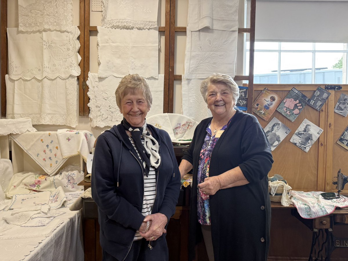 FionaBLees's tweet image. Meet Brenda and Rene, volunteers at Cullen Heritage Centre. I’m so glad I did! This place is a treasure trove of beautifully curated collections about Cullen, Deskford and Portknockie. Every piece tells a story 🧡
