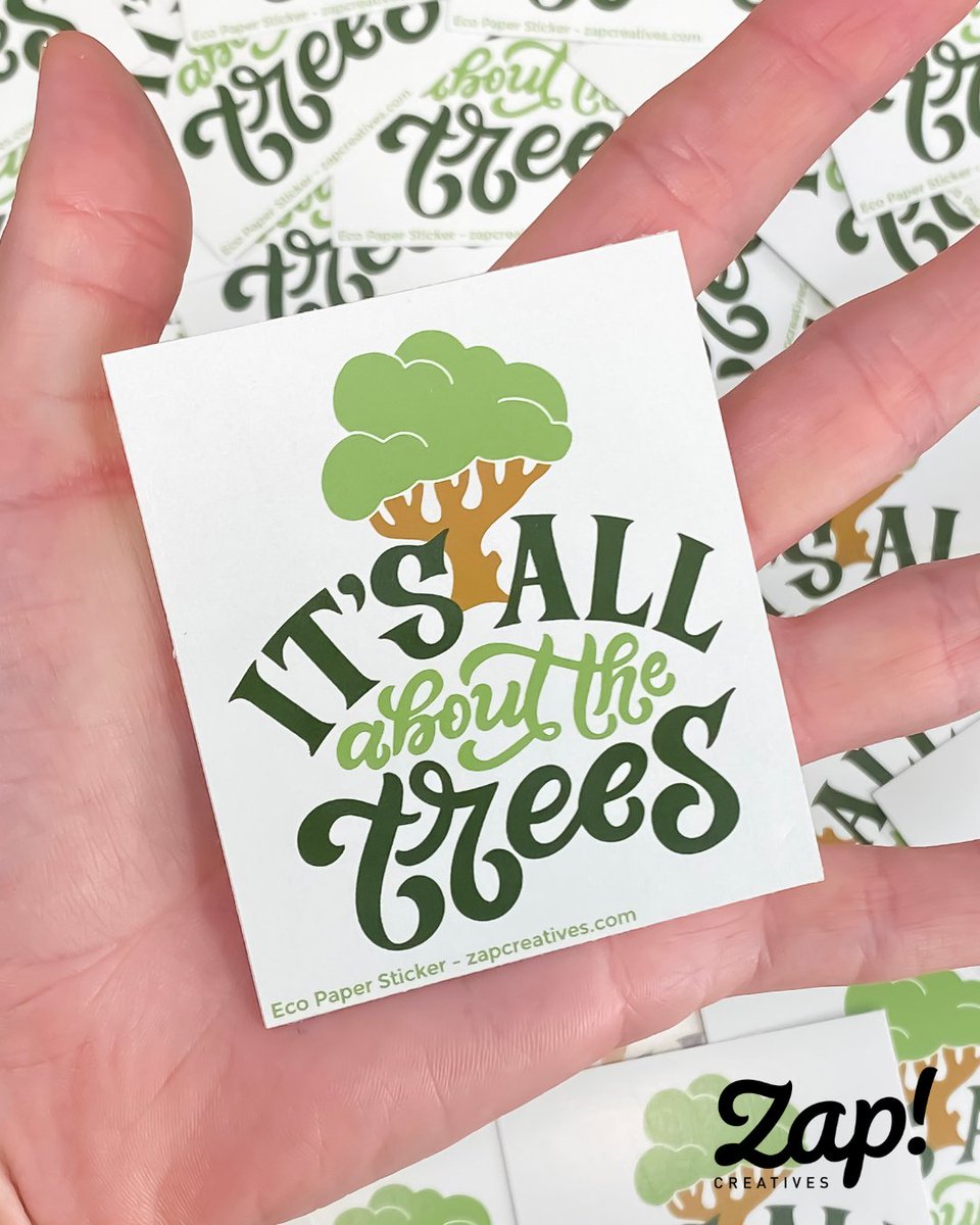 ZapCreatives's tweet image. 🌍🌱 Go green with our eco-friendly die-cut stickers! 🌿🌎 Made from responsibly sourced papers, these PVC-free and recyclable stickers are a fun way to show off your style while being kind to the planet! 🌍♻️

#merch #stickers #ecofriendly #print #stickershop #eco #gogreen