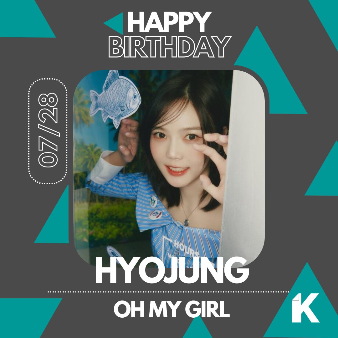 krazemag's tweet image. Happy birthday to #OhMyGirl&apos;s Hyojung! 🎈