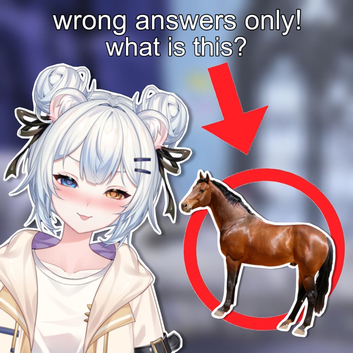 Celesta_VT's tweet image. WRONG ANSWERS ONLY βΌοΈ