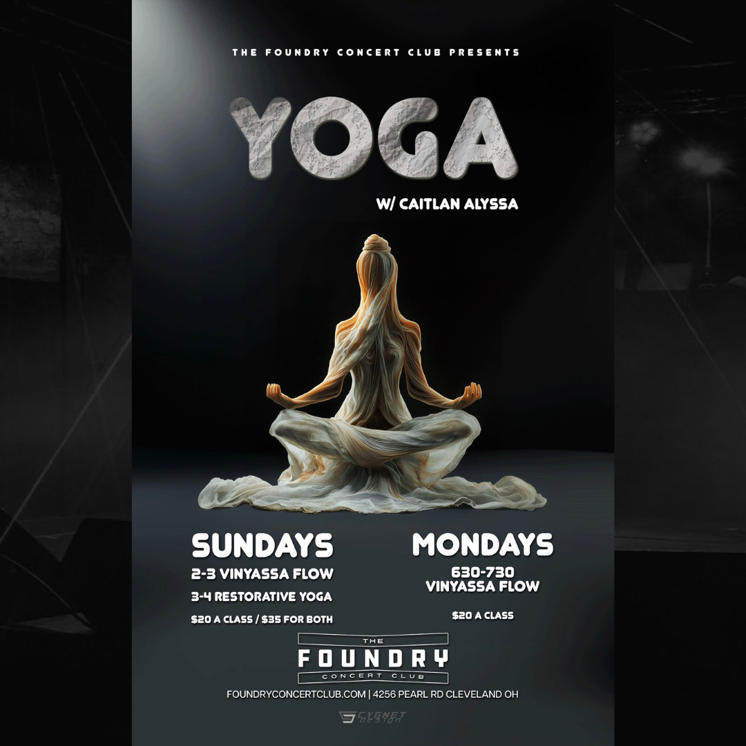 Nothing chases the Sunday Scaries away like some yoga 🧘‍♂️ set yourself up for a successful week with us!