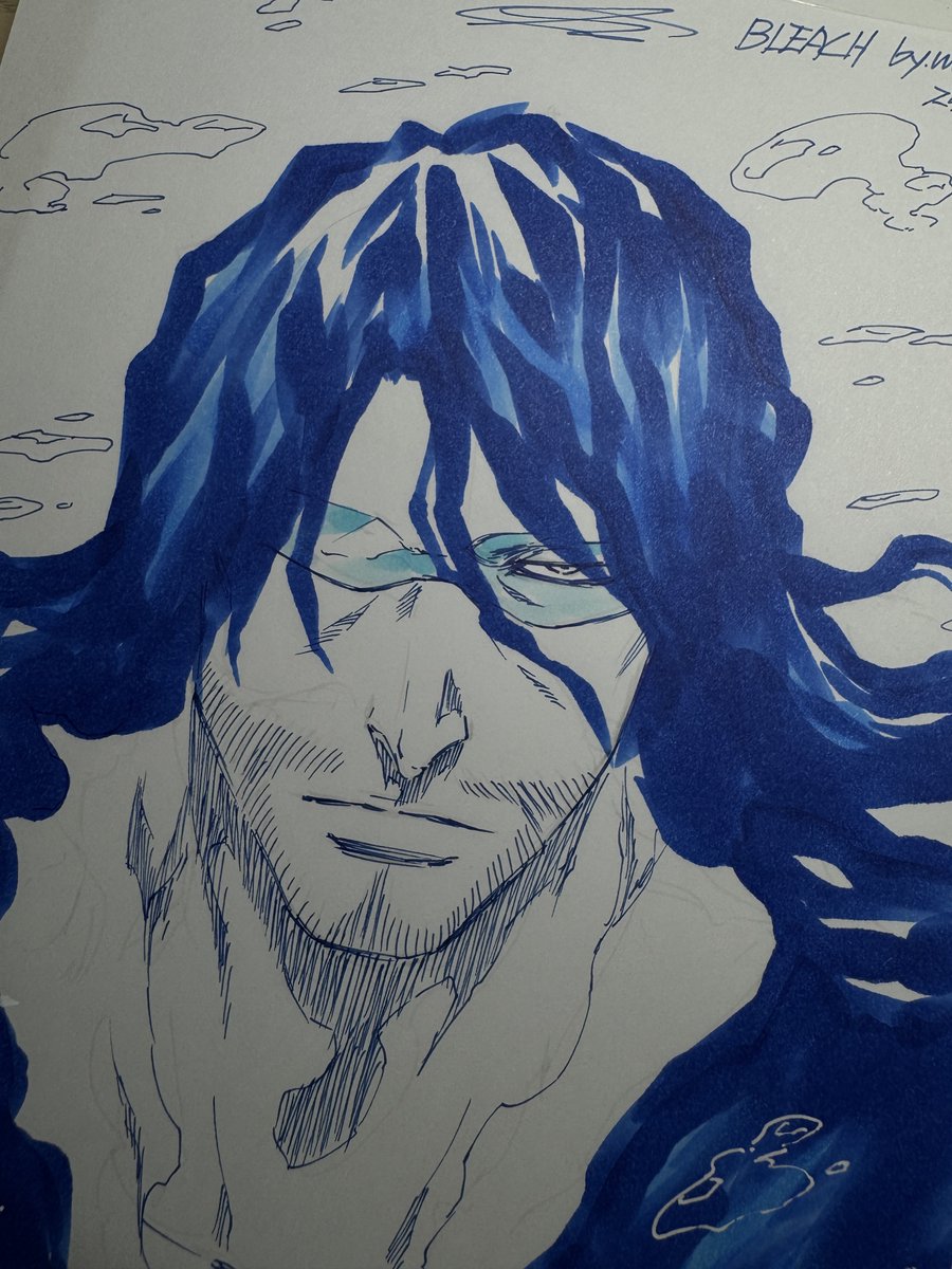 Monster_Art_'s tweet image. 참월 드로잉 #BLEACH
