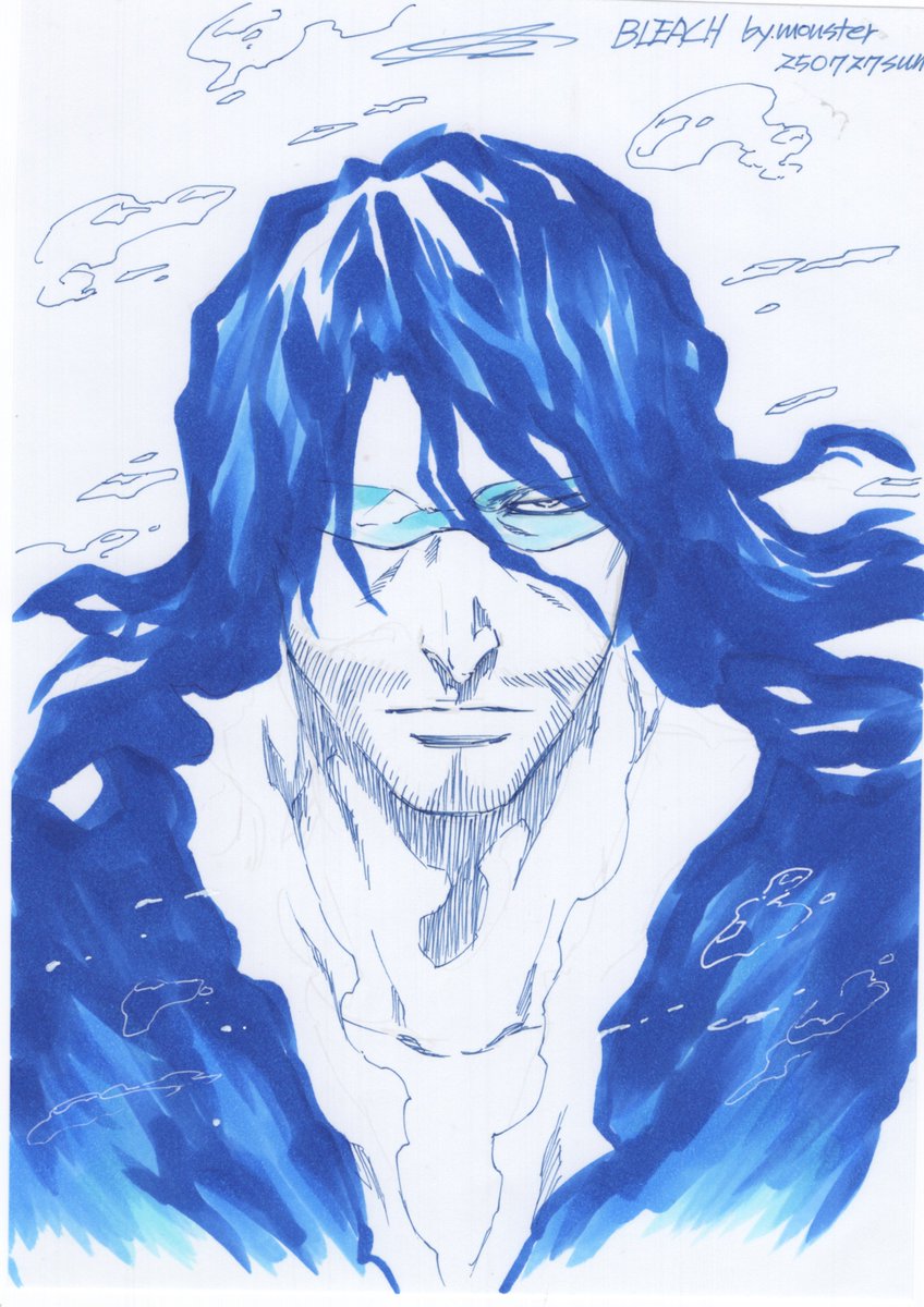 Monster_Art_'s tweet image. 참월 드로잉 #BLEACH