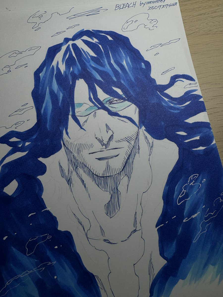 Monster_Art_'s tweet image. 참월 드로잉 #BLEACH