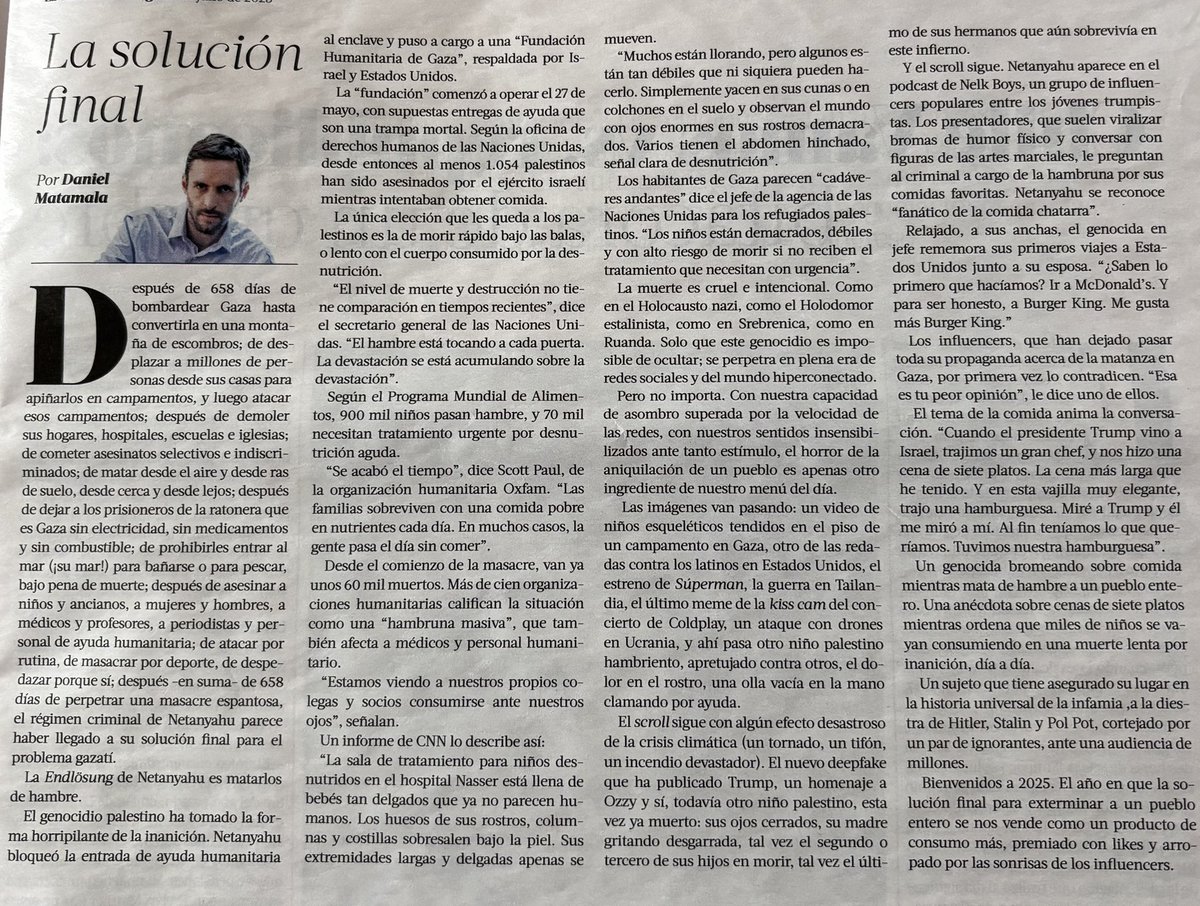 La solución final