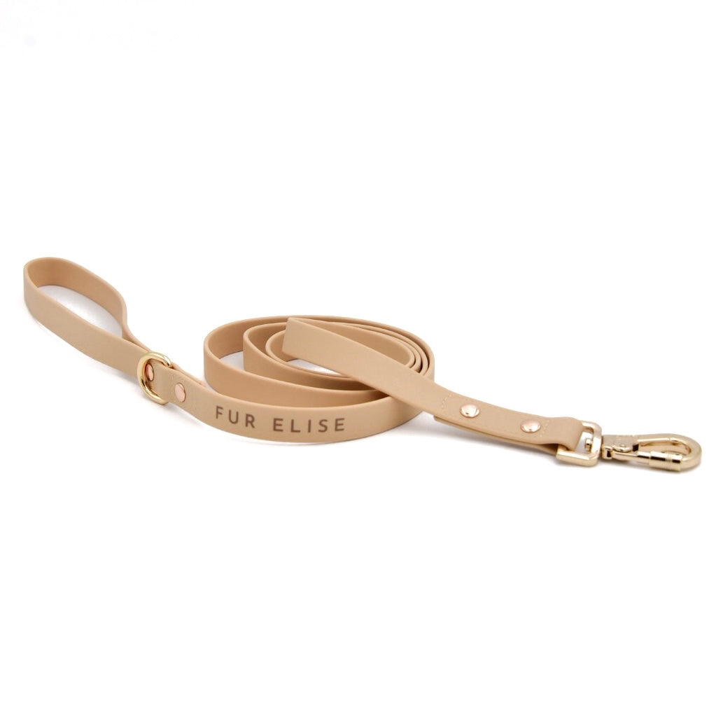 ThisIsHTAS's tweet image. Step out in style with the Elise Leash in Sand! Its sturdy build and smooth feel make every walk a breeze. Enjoy the perfect balance of strength and comfort on your next adventure with your dog. 🐾 #DogLeash #PetAdventure htanimalsupply.com/products/elise…