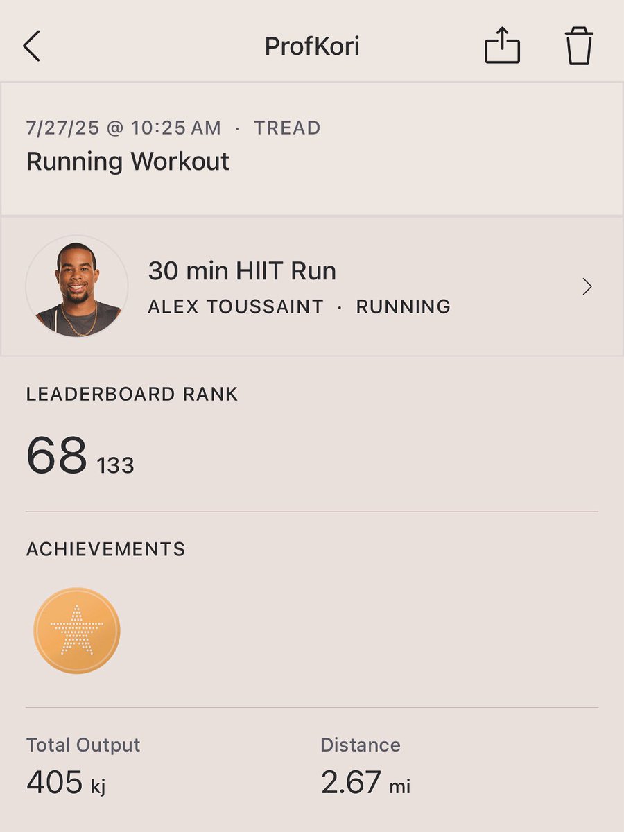 ProfKori's tweet image. 3 of 3.
Easier said than done, but the nonstop run is done!
#Running #CountingBlessings
#Grateful I can move, so I’m moving.