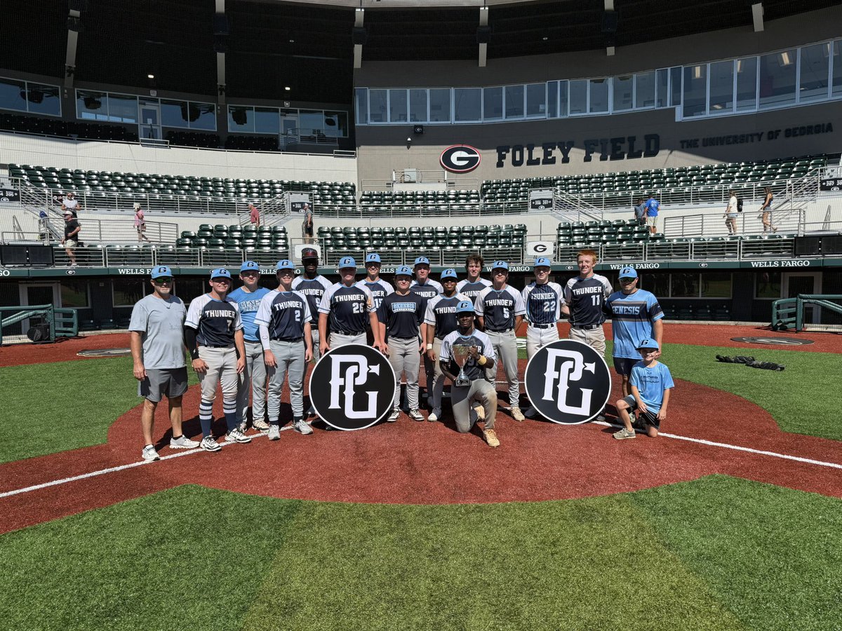 DynamicBaseball's tweet image. Congratulations to Factory Select 17U for winning the PG/Dynamic College Series at Univeristy of Georgia!
Champions- Factory Select
2nd Place- Genesis Thunder
MVP- Wilson Davis
MVPitcher- Grady Jordan
@PG_Tourney @PG_Scouting @PerfectGameUSA