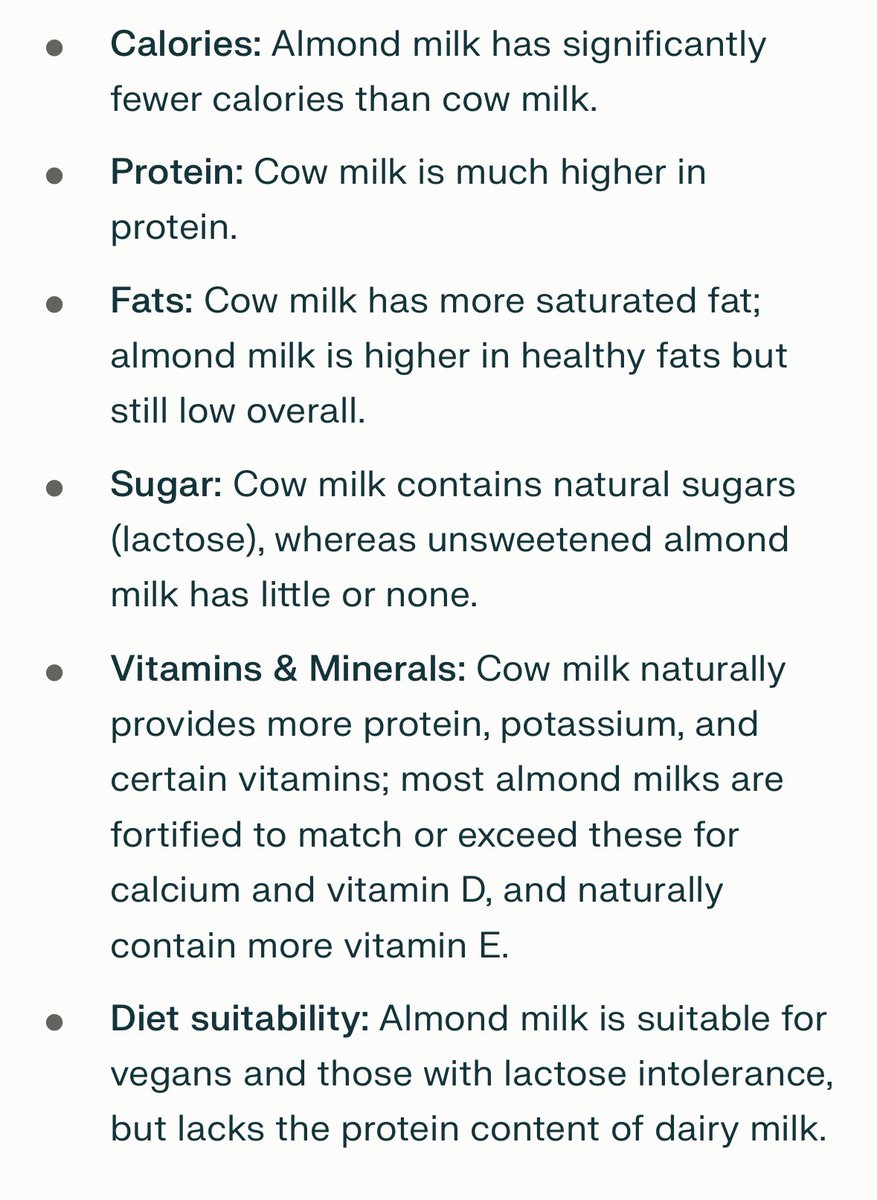 gopTODD's tweet image. I recently switched to almond milk. Now there’s no turning back.