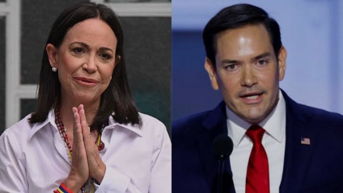 Jhonffonseca's tweet image. ÚLTIMA HORA
@MariaCorinaYA :
"Gracias, estimado @SecRubio,
La Libertad de Venezuela será el golpe histórico más certero contra el crimen organizado, el narcotráfico y el terrorismo en nuestro continente.
Nuestro país será el mayor aliado para la estabilidad regional, la…