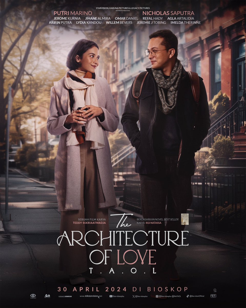 Telat ga sih kalau baru sempet nonton "The Architecture of Love" setahun lebih setelah gini?

Sehangat itu dan flowing like a river, script nya menyenangkan, gambar dan aktingnya menenangkan. 🤍

“Kamu tidak bisa menghapus cinta sebelumnya, karena dia punya tempat tersendiri."