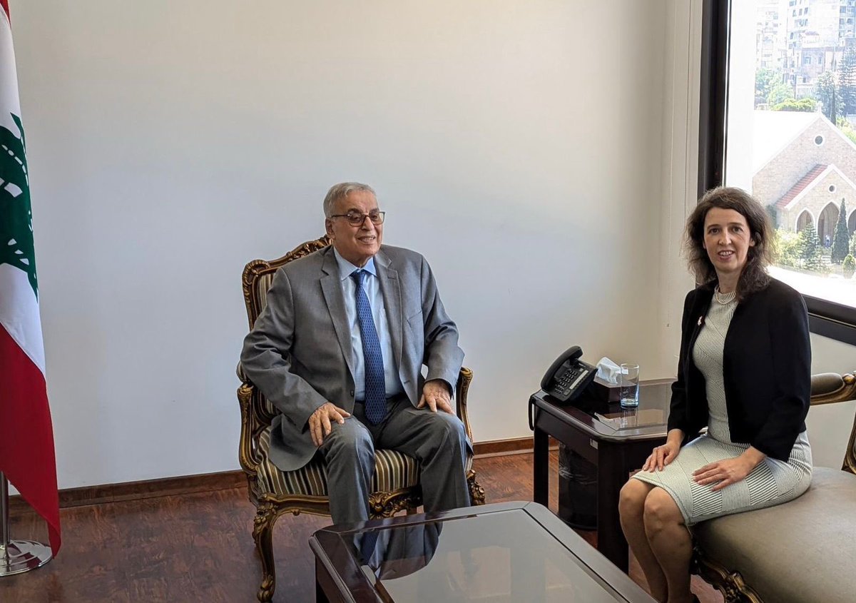 Remembering former Foreign Minister HE Abdallah Bou Habib, having had the honour to meet his family today to pay condolences on behalf of the UK and remembering the strong personal and national ties between both our countries. 
🇬🇧🇱🇧

May he rest in eternal peace 🙏.