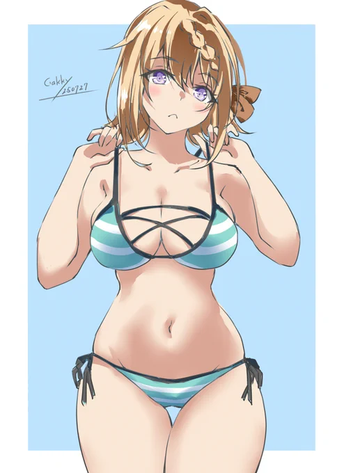 #艦これ版深夜の真剣お絵描き60分一本勝負 #艦これ版真剣お絵描き60分一本勝負_20250727 パース