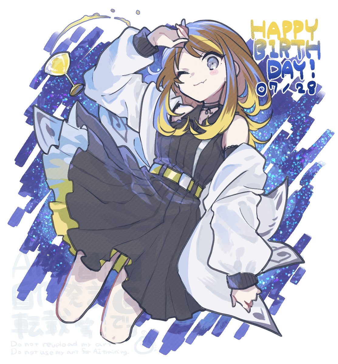 yukinnko22's tweet image. おたおめレオナちゃん～