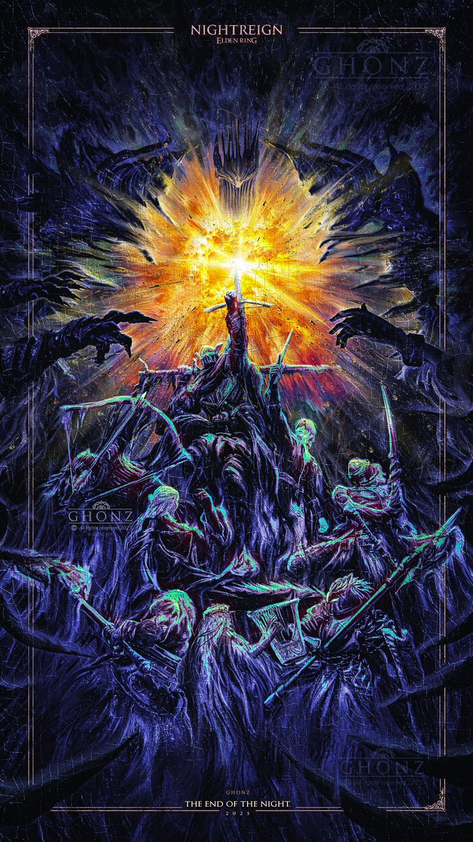 The End of the Night.  🔥
#ELDENRING #EldenRingNightreign