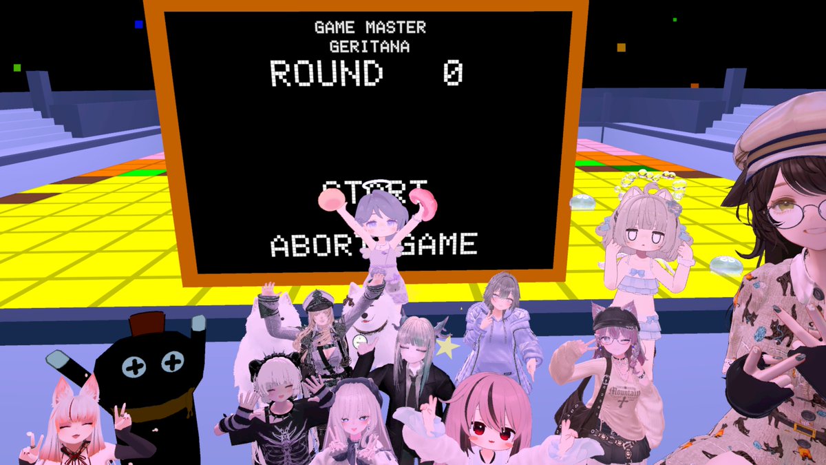 gratan_vrc's tweet image. きょうのぶいちゃ
夜の部