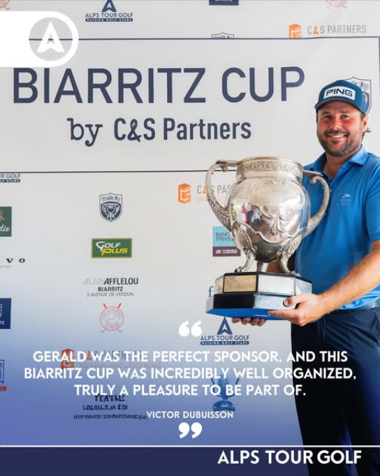 Infos golf - France et reste du Monde (@jimgolf10) on Twitter photo GOLF PRO :<a href="/alpstourgolf/">AlpsTourGolf</a> : Biarritz Cup by C&S Partners
25-27 juillet 2025, Golf de Biarritz le Phare, Biarritz, France
🏆Le Français Victor Dubuisson 🇫🇷 s’impose après deux trous de play-off face à l’Espagnol Jorge Maicas 🇪🇸. GOLF PRO :<a href="/alpstourgolf/">AlpsTourGolf</a> : Biarritz Cup by C&S Partners
25-27 juillet 2025, Golf de Biarritz le Phare, Biarritz, France
🏆Le Français Victor Dubuisson 🇫🇷 s’impose après deux trous de play-off face à l’Espagnol Jorge Maicas 🇪🇸.