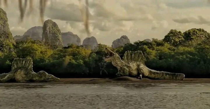 Pinguterra's tweet image. Hablemos de los geniales diseños originales de Primitive War ( ya dejen de criticar al pobre actor de tyrannosaurus y del Apatosurus)
Que geniales dromeosauridos y Quetzalcóatlus jsjs ame al spinosaurus