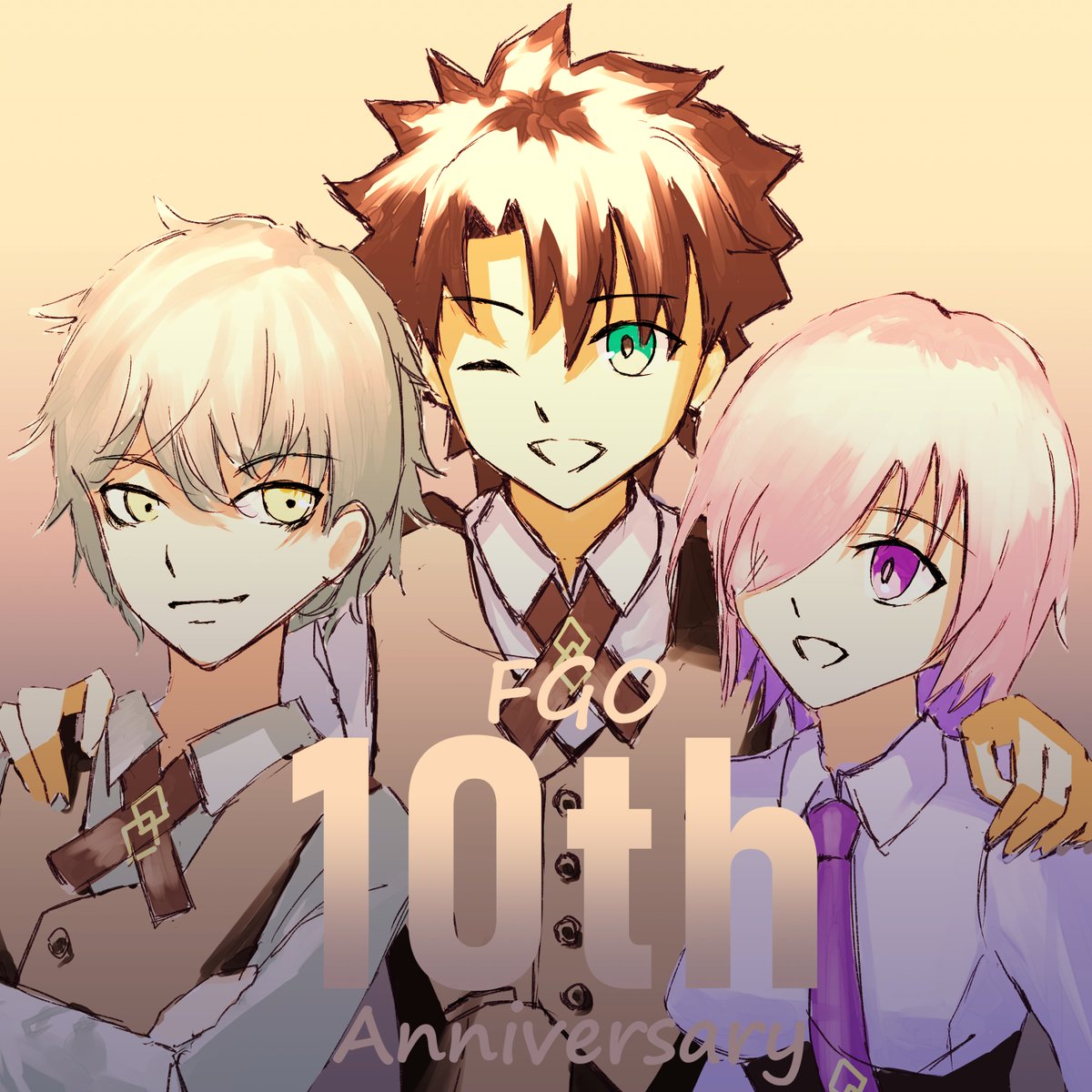 alicealice1206's tweet image. #FGO #FGO10周年 #FGO10周年メッセージ