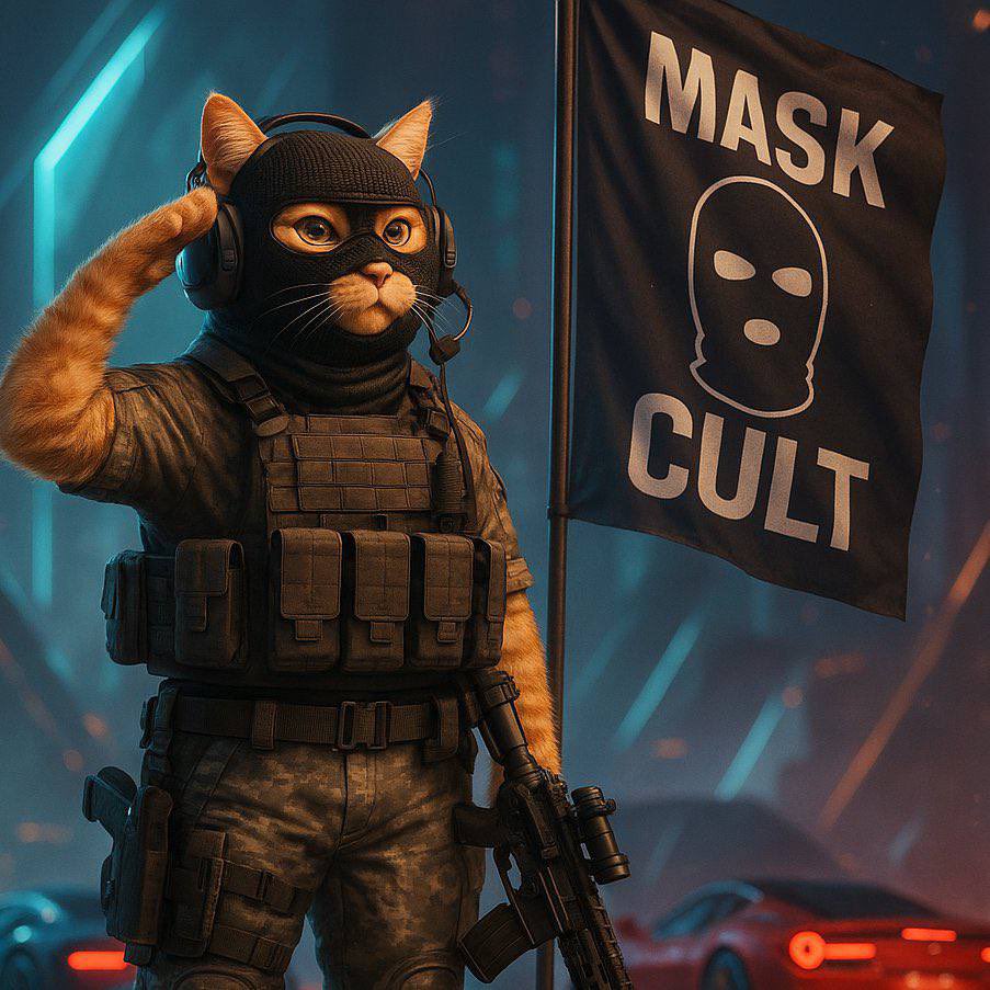 No matter what happens, $MASK is the strongest cult on X so far 🥷