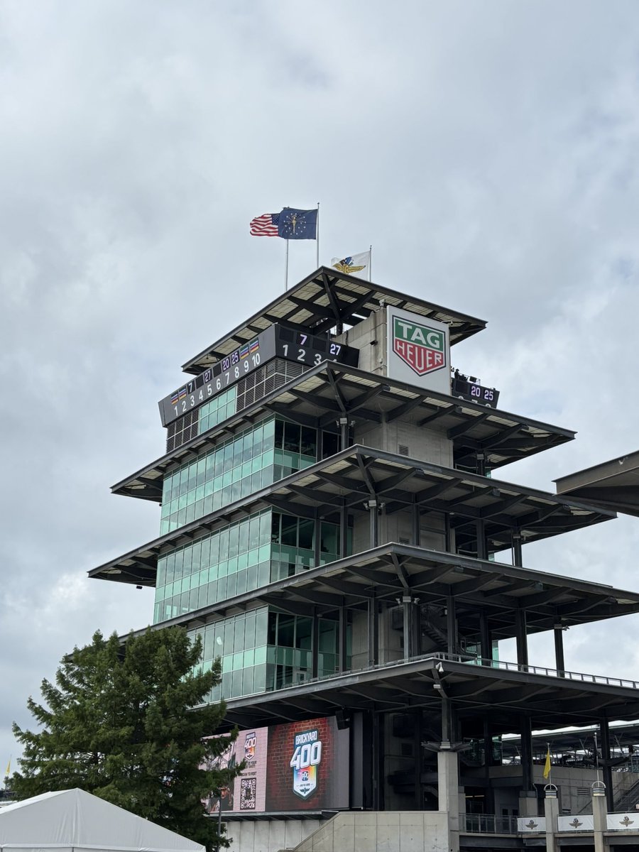 Race day at Indianapolis … #Brickyard400