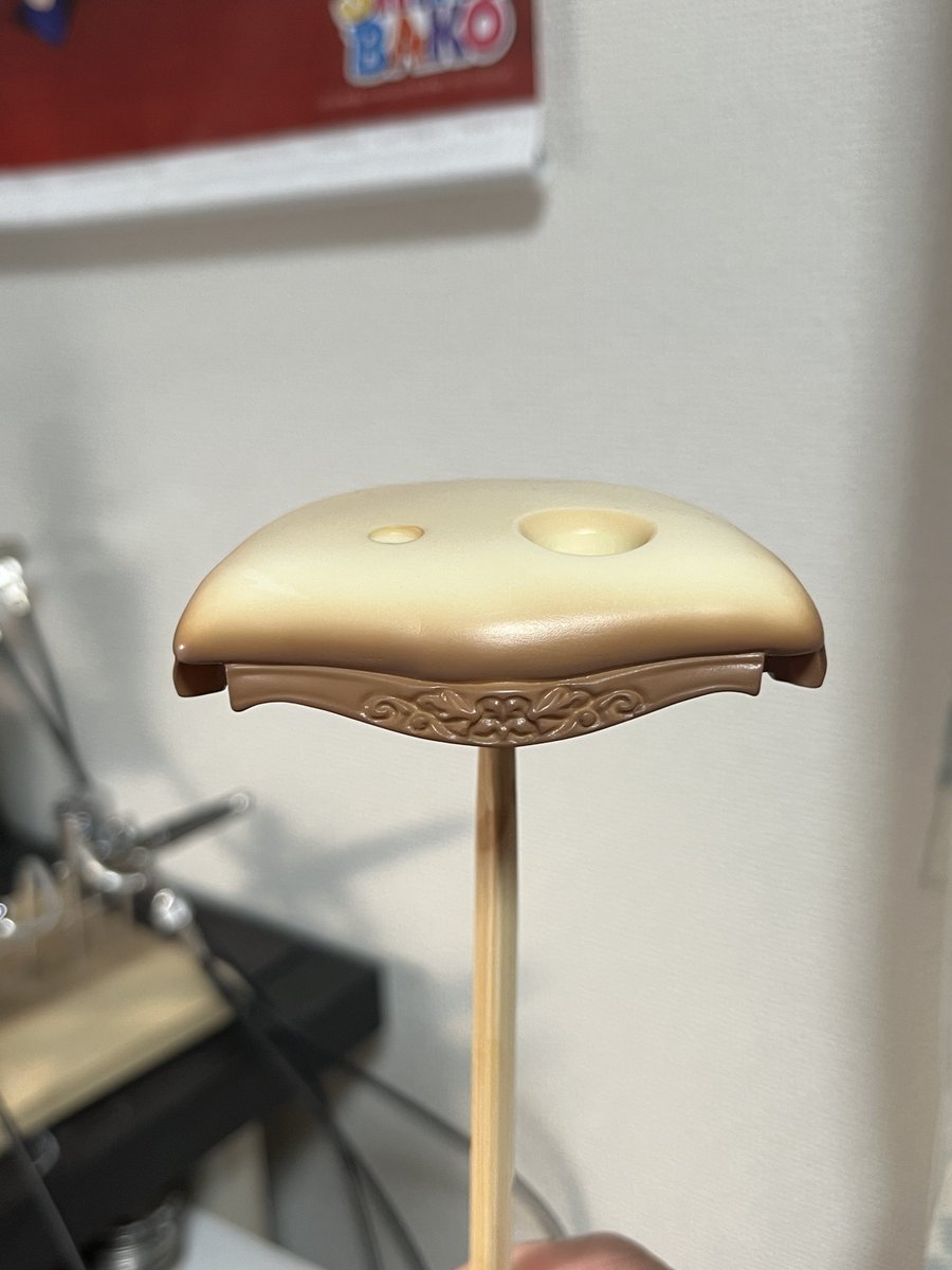 yoppa_r's tweet image. 少佐のパーツチェック完了。
WFで疲れたけど少しでも進めておかないと。
ウッドブラウンを椅子のベース色に
