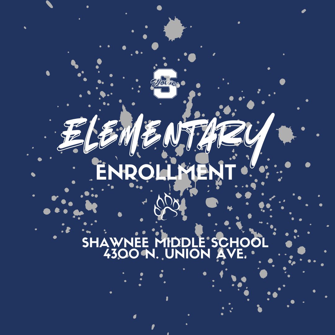 ShawneePublic's tweet image. Hey Wolves! ❕ Elementary re-enrollment kicks off tomorrow at Shawnee Middle School!
For all the Back to School information, visit shawnee.k12.ok.us/page/back-to-s….
#GoWolves #BackwiththePack