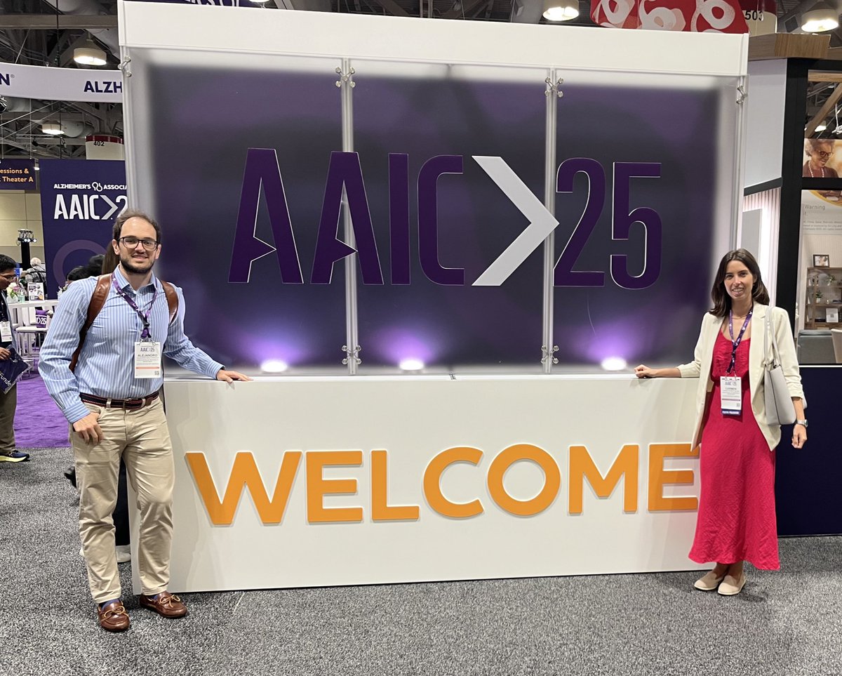 First day at AAIC! 
#AAIC2025