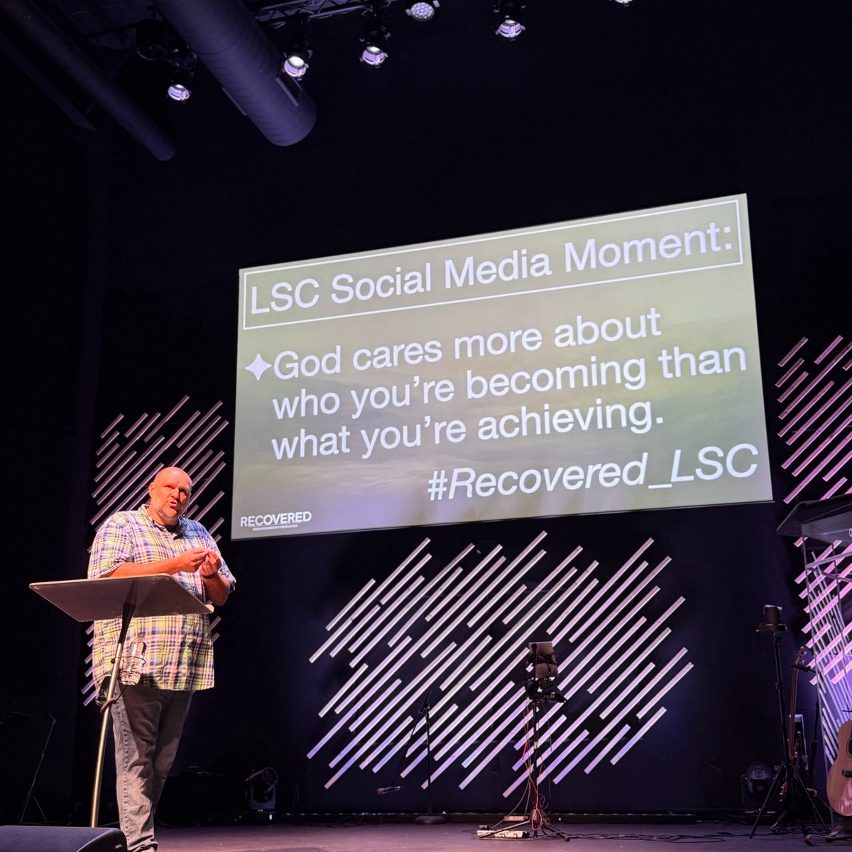 GMenJay's tweet image. God cares more about who you're becoming than what you're achieving. #Recovered_LSC