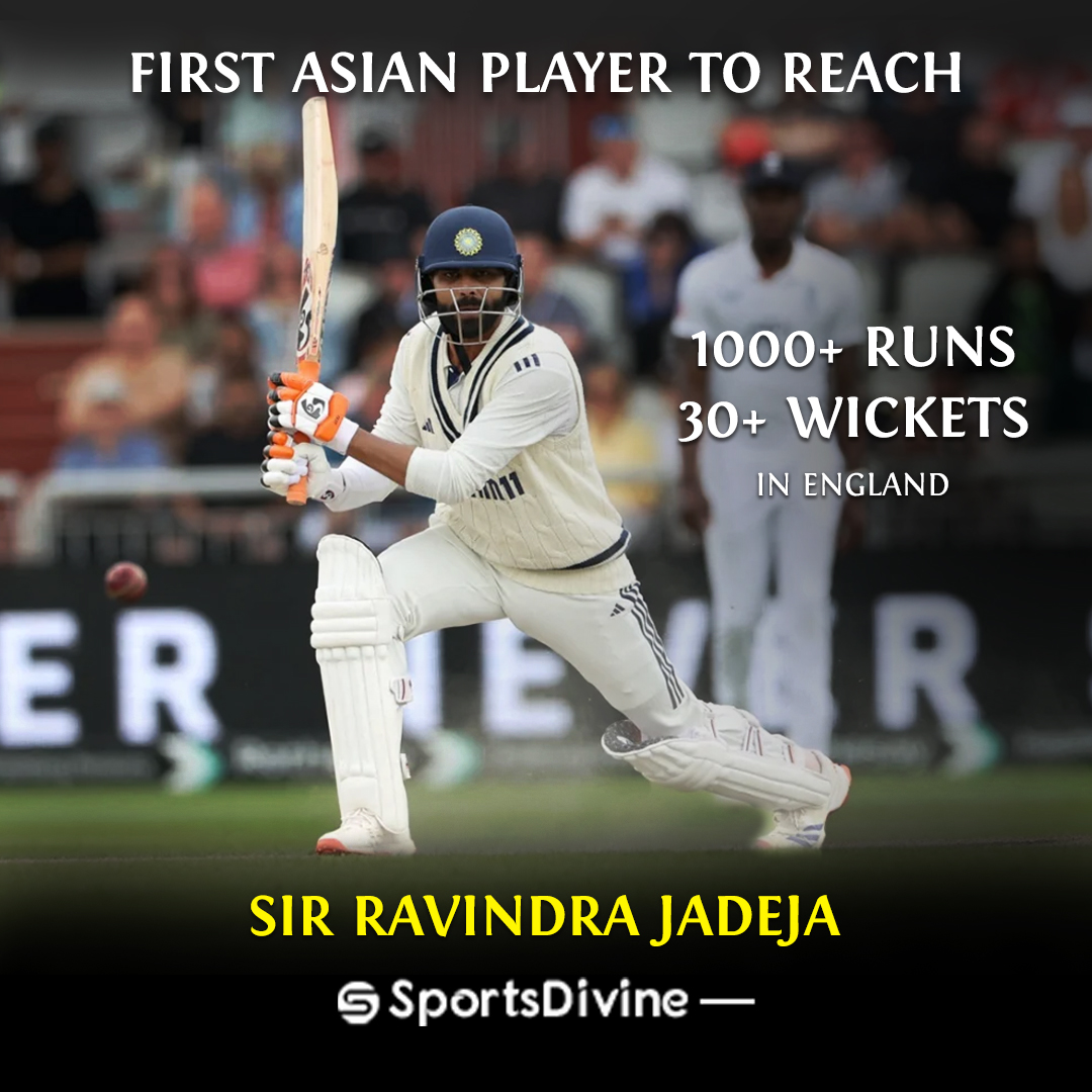 SportsDivine3's tweet photo. Sir Ravindra Jadeja reached a great milestone in England.
Twitter: @SportsDivine3
Instagram: @sports_divine
FB: @Sportsdivine1
#engvsind #testcricket #mohamedsiraj #bowling #RavindraJadeja  #jaddu #India #allrounder https://t.co/YHojaMIo6d