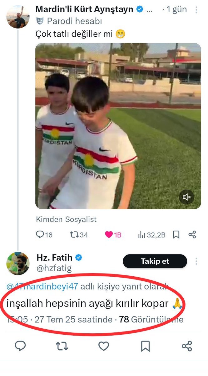 Tüm arkadaşlarımdan özür diliyorum 🙏🏼 
Ben asla küfrü seven biri değilim. Ama bunu gibi orospu çocuklarına da başka şekilde hitap edemiyorum