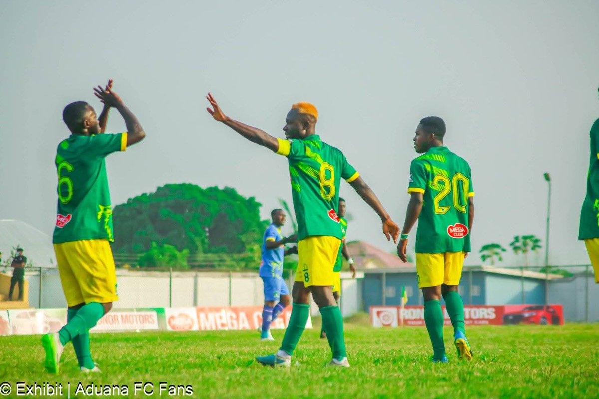 ShabanMo9's tweet image. Bright Adjei is back to Aduana FC on a permanent deal..

Medical booked for next week.

The King 👑 of Goals is back in the Ghana Premier League. ⭐