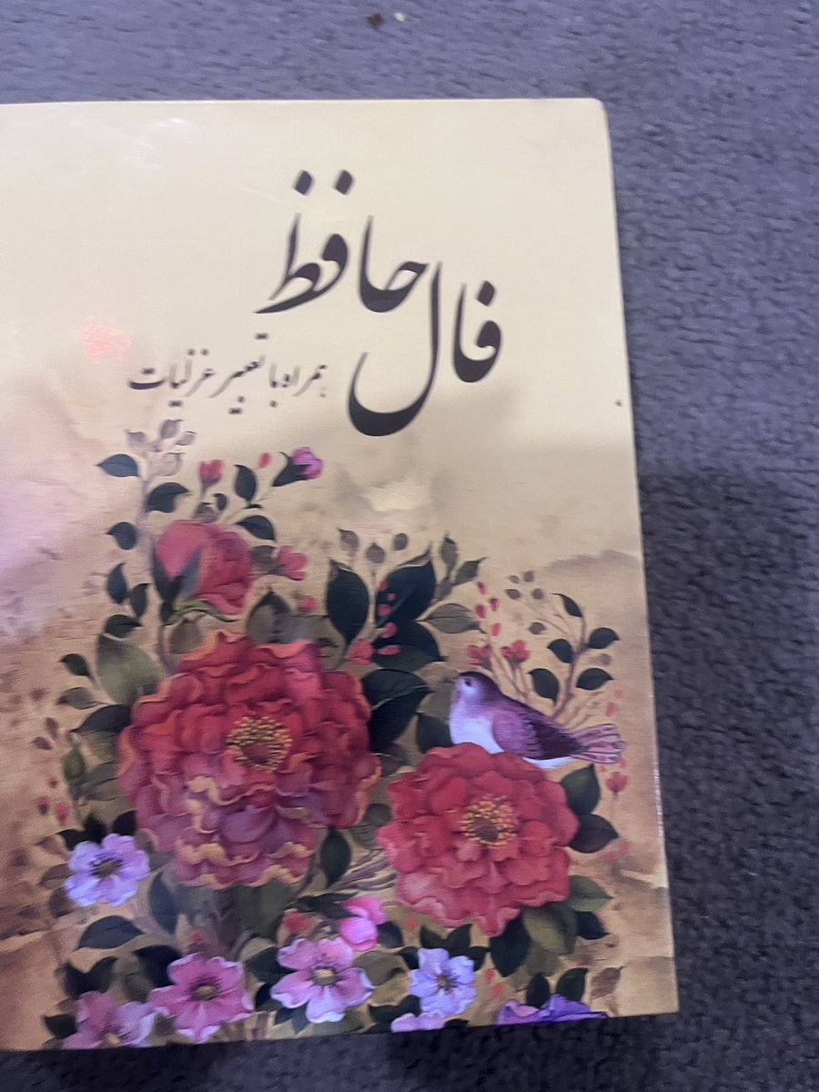 majeda1373's tweet image. اولین هدیه عدنان به من این کتاب حافظ بوده،بیاین فالتون رو بگیرم☺️