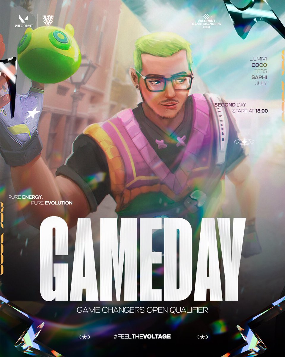 ⚡️THE LAST DANCE GC EMEA ⚡️

Hoy nuestras Amazonas de la Tormenta entran al campo con fuego en los ojos 

🔥 Es ahora o nunca. Todo o nada. 🔥

#VTCGameChangersEMEA #VoltageGC