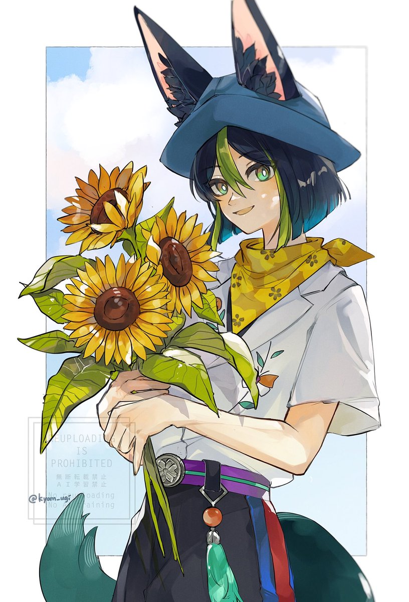 kyom_ugi's tweet image. ティナリくん🌻
#GenshinImpact #Tighnari