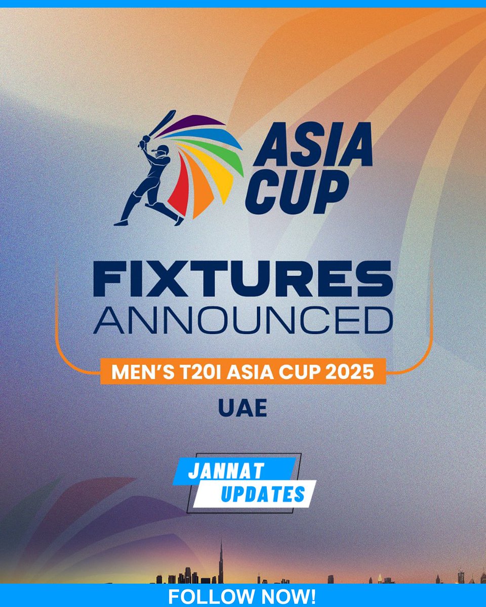 JannatUpdates18's tweet image. The Asia Cup 2025 fixtures have been announced.
The tournament begins form 9th September onwards.
As per the latest information India will face Pakistan on the 14th of September.

#AsiaCup2025 #IndVsPak