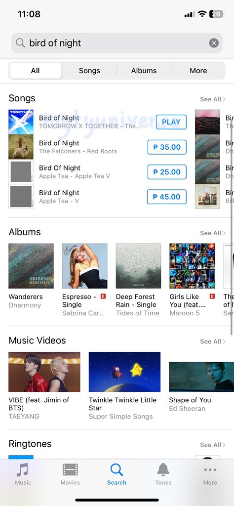 mytyuniverse's tweet image. 🎧 — #StreamBirdOfNight #Taehyun #TXT
purchased bird of night on itunes again! (3 devices)
huge thank you to the moas for hosting and sponsoring this again, let’s get that #1 spot for our tyun!
filo moas for taehyun 🩵
