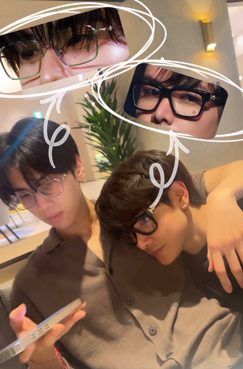 ssss_connie's tweet image. Decided ✅
Secret faen code 👓
before leaving…
#จุงดัง #JoongDunk