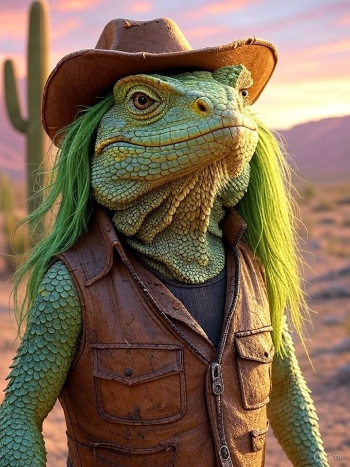 mmtlpnow's tweet image. Anyone know a good lizard hair dresser?