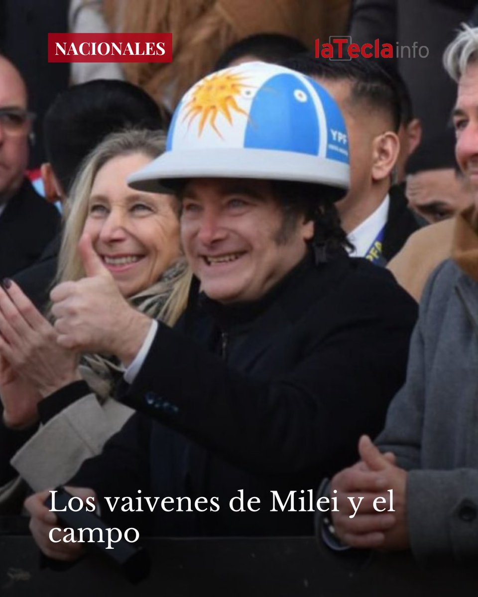 grupolatecla's tweet image. #Nacionales | Los vaivenes de Milei y el campo
El anuncio de Javier Milei en la Exposición Rural sobre una reducción “permanente” de retenciones agropecuarias genera expectativas, pero un examen detallado revela limitaciones estructurales, impactos fiscales y un historial de…