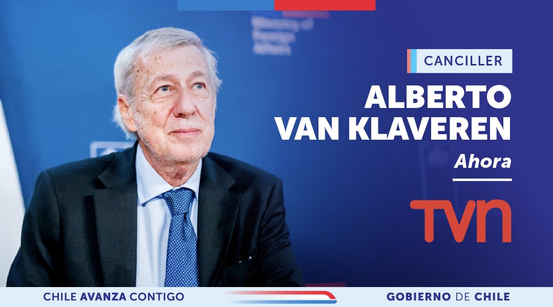 Minrel_Chile's tweet image. AHORA🔴📺| El ministro de Relaciones Exteriores, Alberto van Klaveren, conversa con #ENacional de @24HorasTVN.
Míralo en vivo: 24horas.cl/senal-24hplay
