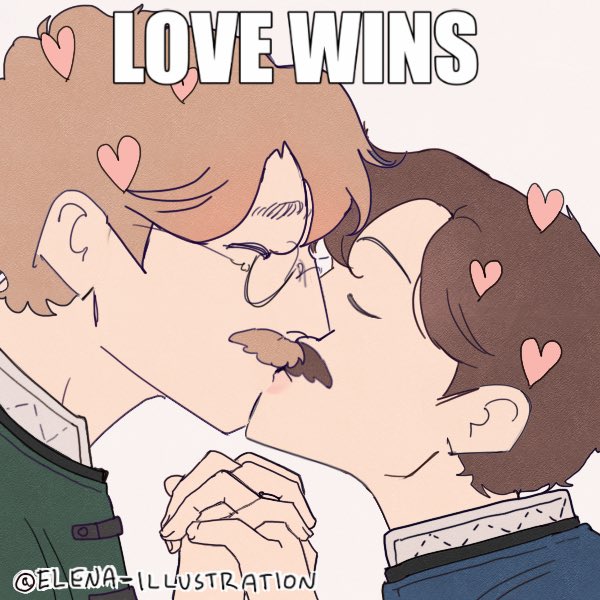 mybravefaces's tweet image. why use ai when you can go back to picrew. ? look it’s sgt peppers mclennon kissing mwah