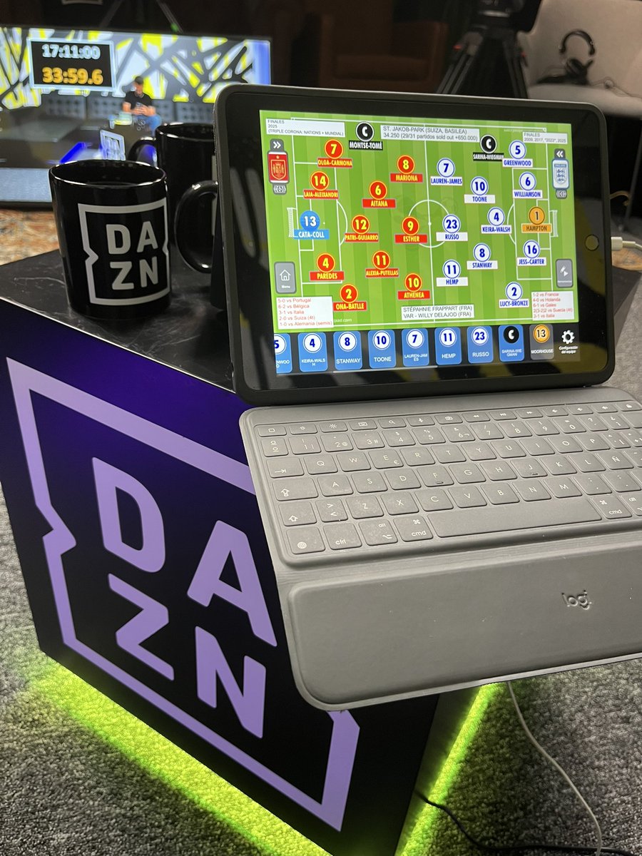 Iván Hidalgo (@ivanhidalgo_01) on Twitter photo Muy feliz de narrar hoy en <a href="/DAZN_ES/">DAZN España</a> la final de la Eurocopa entre España e Inglaterra.
Vente a #InfluencerWars para seguir la que puede ser la primera Euro para España.
A partir de las 17:45 en abierto en DAZN🤟🏽 Muy feliz de narrar hoy en <a href="/DAZN_ES/">DAZN España</a> la final de la Eurocopa entre España e Inglaterra.
Vente a #InfluencerWars para seguir la que puede ser la primera Euro para España.
A partir de las 17:45 en abierto en DAZN🤟🏽