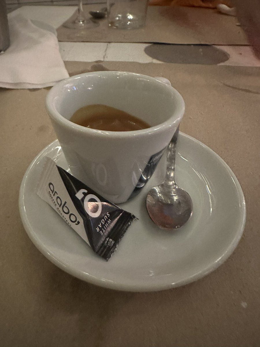 VechainAurelius's tweet image. Just earned 3 $B3TR by indulging In this espresso in Formentera
Thank you @mugshot_vet for promoting sustainability
Less paper used
Less plastic used ♻️