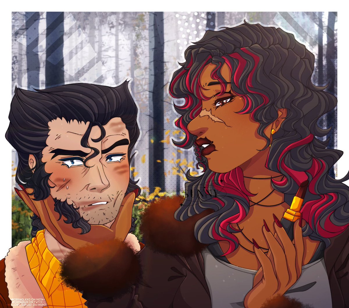 crysusun's tweet photo. My babies 🥹🥹💔💔 #xmen    #Wolverine #oc https://t.co/AsGNwK98BF