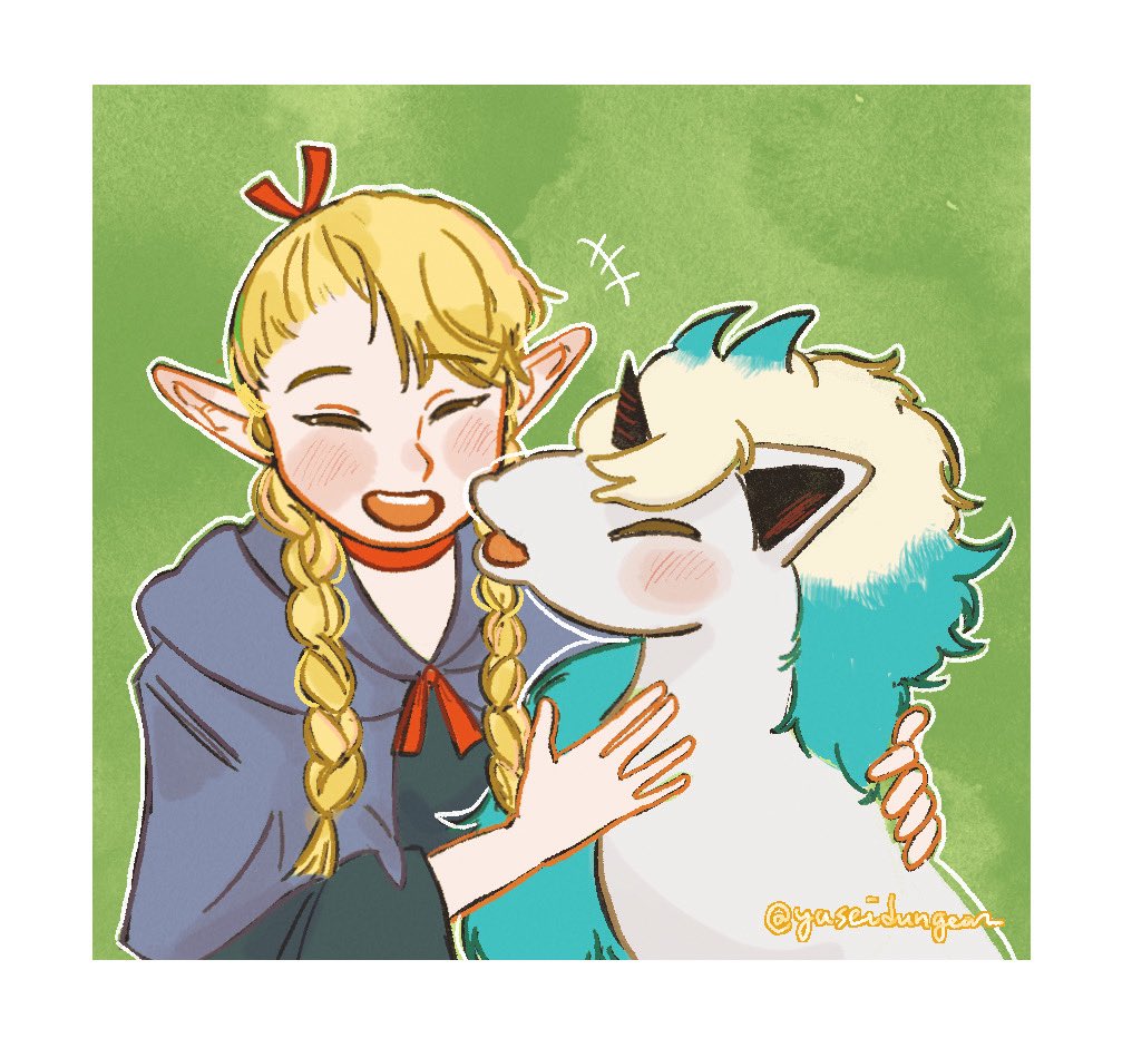 Yuseidungeon's tweet image. Thanks for commission💛
#Pokemon #dungeonmeshi